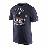 Denver Broncos Nike Super Bowl 50 Bound Local WEM T-Shirt - Navy Blue,baseball caps,new era cap wholesale,wholesale hats